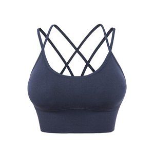Cross beauty back yoga quick-drying shockproof fitness sports underwear
